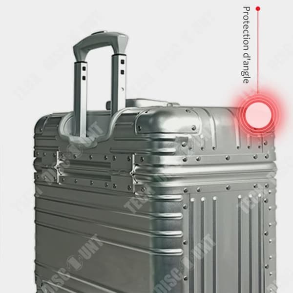 TD® 16 tum Business Bagage Aluminiumram vagnsväska Universal Wheel Travel Hard Case Datorbordsväska