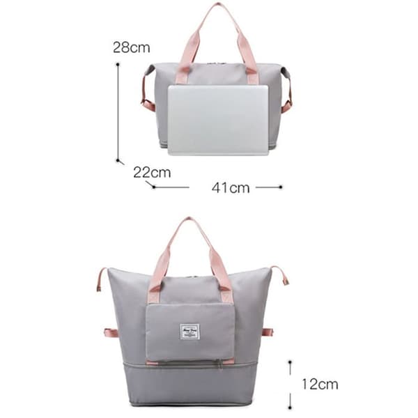 Bagageväska - TD® - Fällbar - Vattentät - Medium - 20-35L