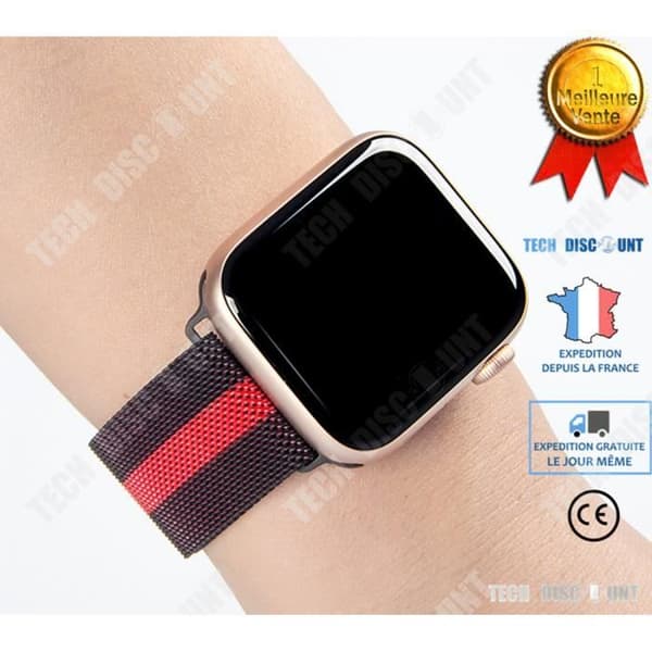 Klockarmband - TD® - iwatch 4/3/2 - Metall - Magnetiserad - Hållbar