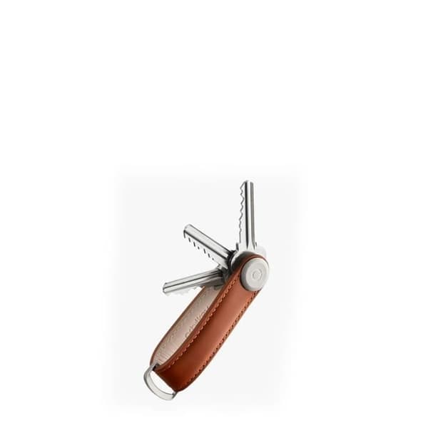 Orbitkey Cognac 6 COGNAC Läder Key Organizer
