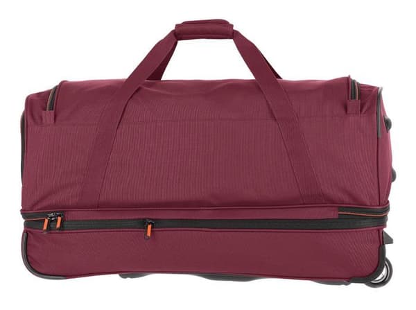 Åkpåse - travelite - Basics Wheeled Duffle M - Vinröd - 75 cm - 98 liter