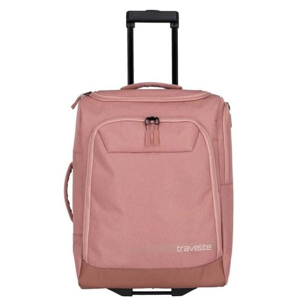 Åkpåse - travelite - Kick Off Wheeled Duffle S - Gammelrosa/svart - 44L - 2,40kg