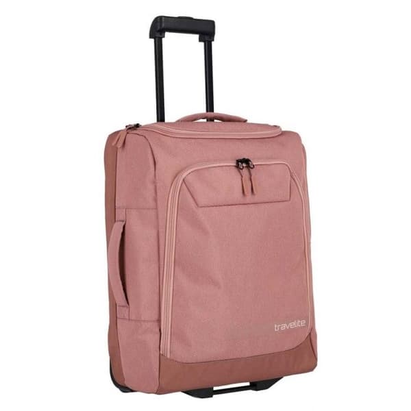 Åkpåse - travelite - Kick Off Wheeled Duffle S - Gammelrosa/svart - 44L - 2,40kg