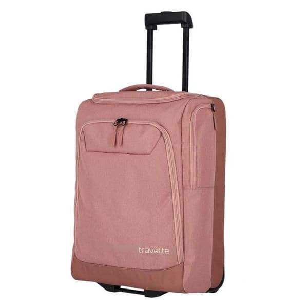 Åkpåse - travelite - Kick Off Wheeled Duffle S - Gammelrosa/svart - 44L - 2,40kg