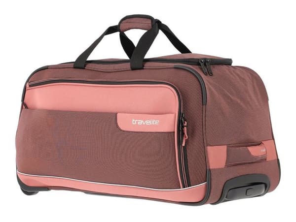 Resväska - travelite - VIIA Rullande Resväska - Gamla rosa och svart - 61L - 2 hjul