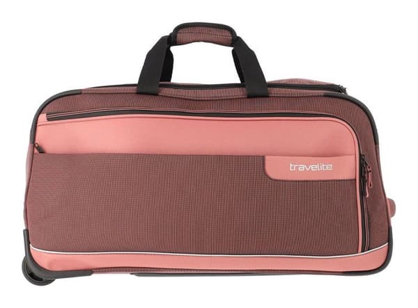 Resväska - travelite - VIIA Rullande Resväska - Gamla rosa och svart - 61L - 2 hjul