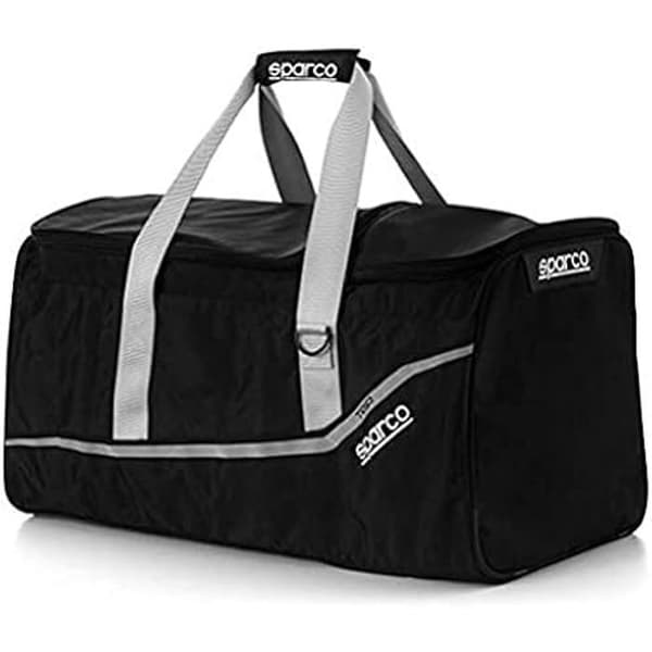 Resväska - SPARCO - Trip Kit Bag - 89 liter - Svart/Silver - Separata fack
