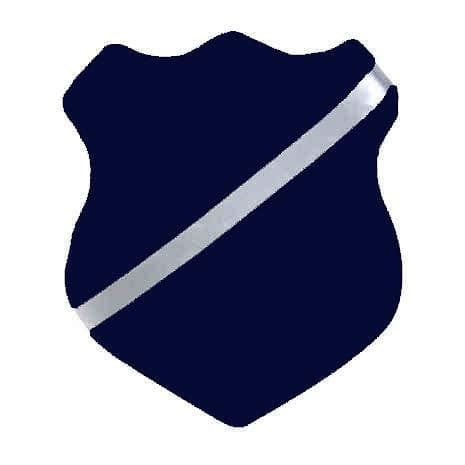Märkessköld/märkestavla Blå - Robetoy