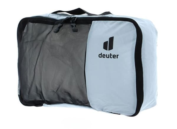 deuter Grå plaggväska för kvinnor och män - Mesh Zip Pack 3 Tin-Black 151811