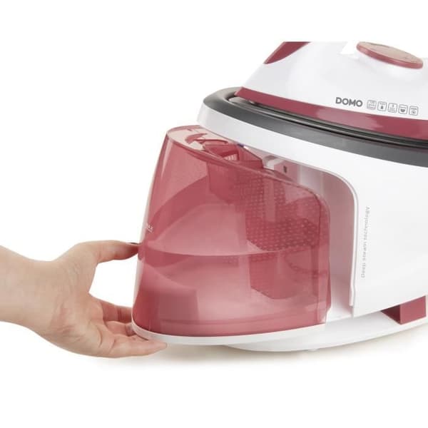 DOMO DO7114S - Strykjärn med ånggenerator - 5 bar - Kontinuerlig ånga 120g/min - Vattentank 1,2L - Keramisk sula