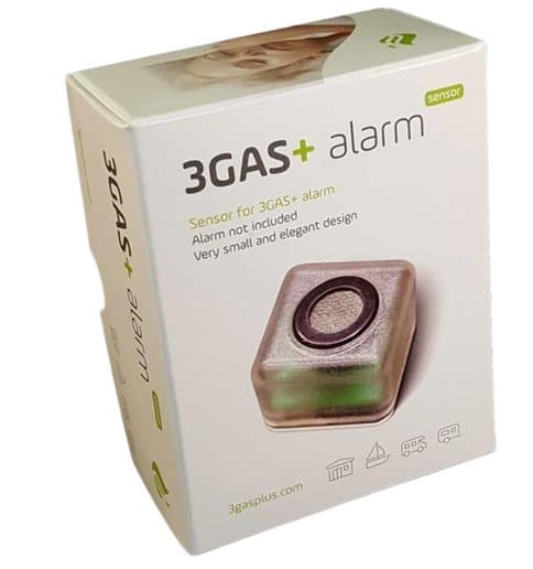 3GAS Square Gaslarm Extra Sensor till husbil, husvagn och båt.
