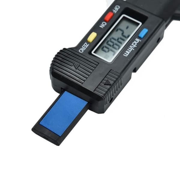 Digital djupmätare - Ej specificerad - 11,5 x 6 x 1,5 cm - LCD - 25,4 mm - Hållbar