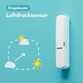 Miniatyrbild 4 av 4: Satel - ATPH-200 - BE WAVE Trådlös temperatur-, tryck- och fuktighetsensor - vit Multi Sensor