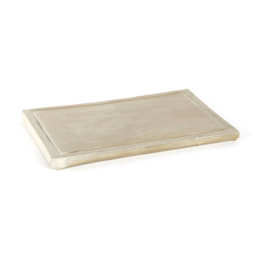 Grill med Stenplatta Anaflor Keramik (32 x 22 cm) - Brun