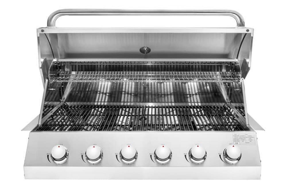 Inbyggbar Gasolgrill med 6 brännare