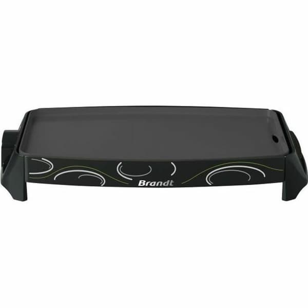 Grillikeittolevy Brandt PLA1322N Musta (46 x 25,5 CM)