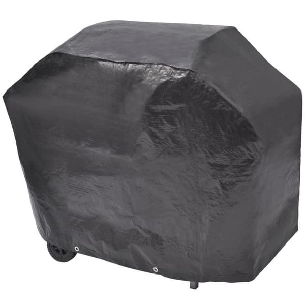 vidaXL Gassgrill 4+1 kokesoner svart