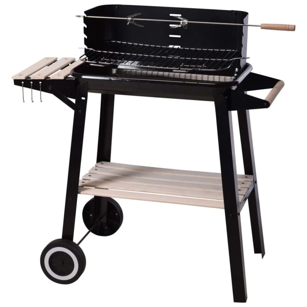 ProGarden ProGraden Kolgrill 86,5 cm svart