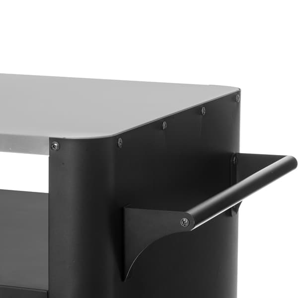 Mustang Grillbord Svart 135 x 60 x 90 cm