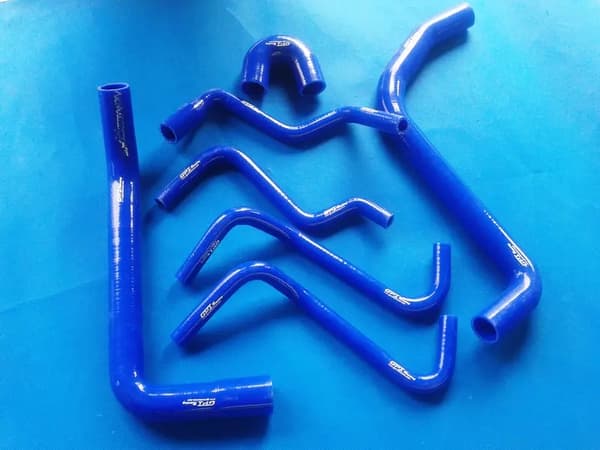 Silicone Radiator Slangesæt, Højtemperaturmodstand, Perfekt Pasform til Holden Commodore,blå