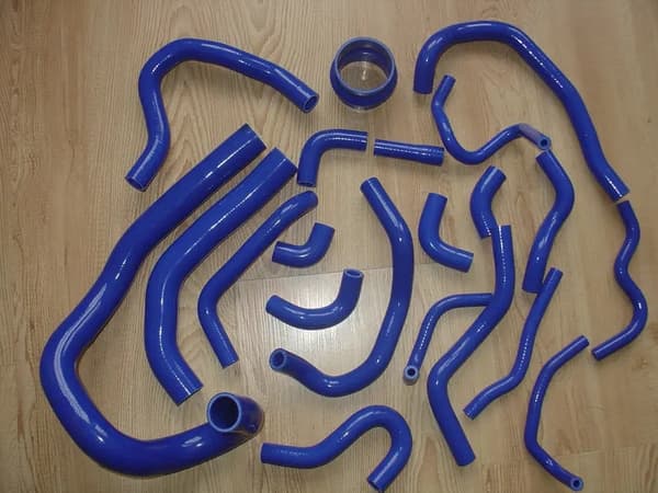 Silicone Kølevandslange, 4,5 mm Tykkelse, Temperaturbestandig,rød