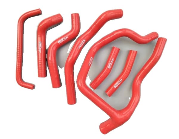 Silicone Radiator Kølevæskeslange, Højtemperaturmodstand, Forbedret Køleydelse,rød Rød