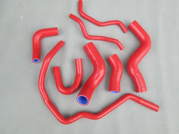 Silikone Radiator Slange, Højtemperatur Ydeevne, Holdbar Konstruktion,Rød