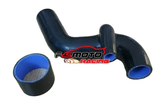 Silicone Intercooler Turbo Imuletku -sarja, Korkean lämpötilan kestävyys, Joustavat paksuusvaihtoehdot,MUSTA