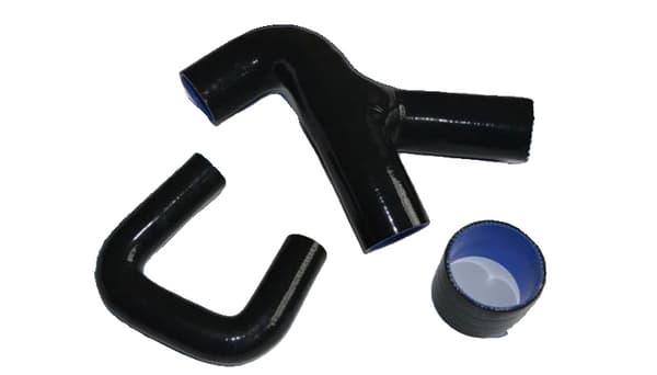 Silicone Intercooler Turbo Slange, Højtryksmodstand, Bred Temperaturområde,sort