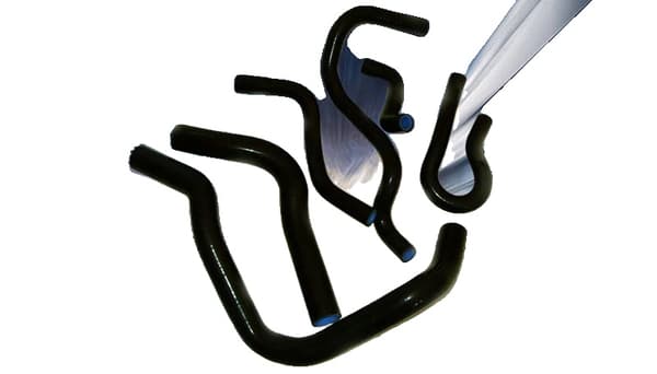 Silicone Radiator/Varmeapparat Slange, Højtemperaturmodstand, Højtrykstolerance,sort