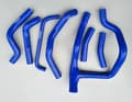 Miniatyrbild 2 av 2: Siliconradiator kylslang, hög temperaturbeständighet, förbättrad kylprestanda,blå