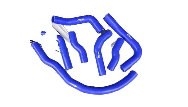 Siliconradiator slangkit, Arbetstemperatur -60 till 260 grader, Arbetstryck 0,3 till 0,9 Mpa, Bristtryck 2 Mpa,Blå