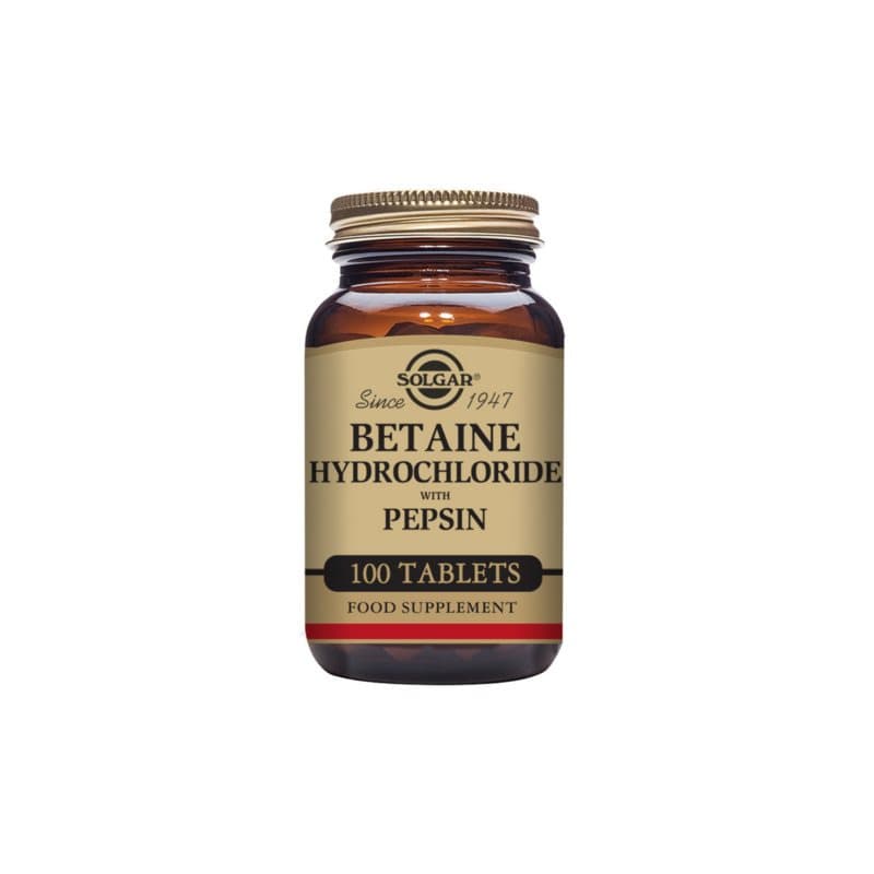 Betaine Hydrocloride with Pepsin 100t