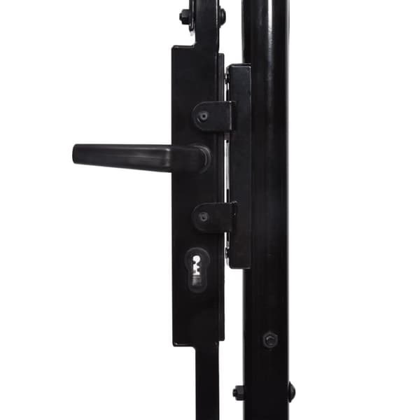 vidaXL Dobbel hageport med spydhoder 400x248 cm