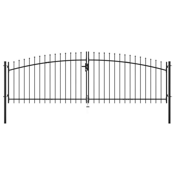 vidaXL Autoportti keihäskärjillä 400 x 175 cm