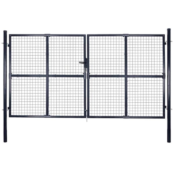 Medina galvaniseret have galvaniseret stål 289x200 cm grå