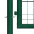 Miniatyrbilde 5 av 6: vidaXL Hageport stål 350x100 cm grønn