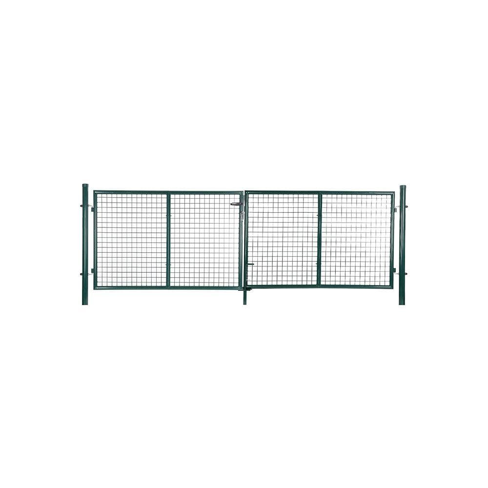 Rootz Garden Gate - Double Garden Gate - Door Garden Gate - Metal ...