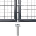 Miniatyrbilde 6 av 7: vidaXL Nätgrind antracit 300x175 cm galvaniserat stål