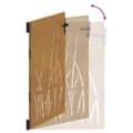 Miniatyrbilde 9 av 11: vidaXL Hageport 105x155 cm cortenstål gressdesign