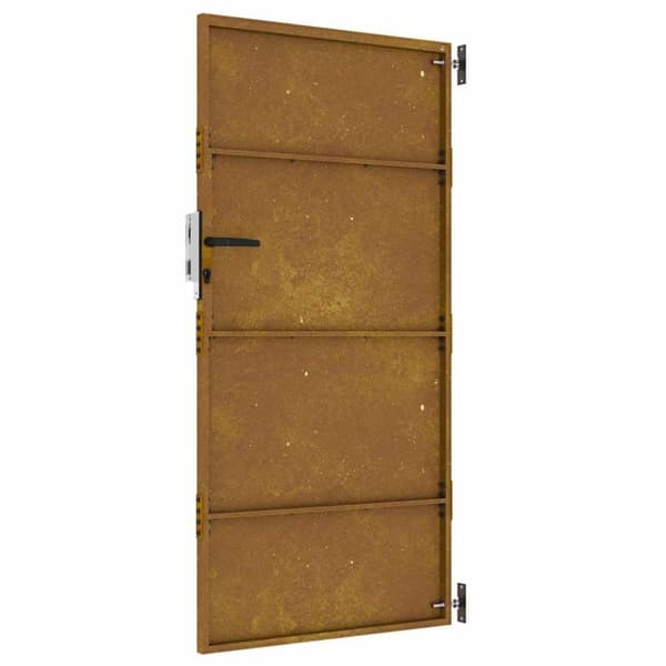 vidaXL Hageport 85x175 cm cortenstål