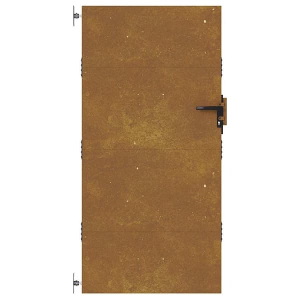 vidaXL Puutarhaportti 85x175 cm corten teräs