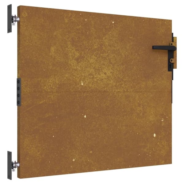 vidaXL Hageport 85x100 cm cortenstål
