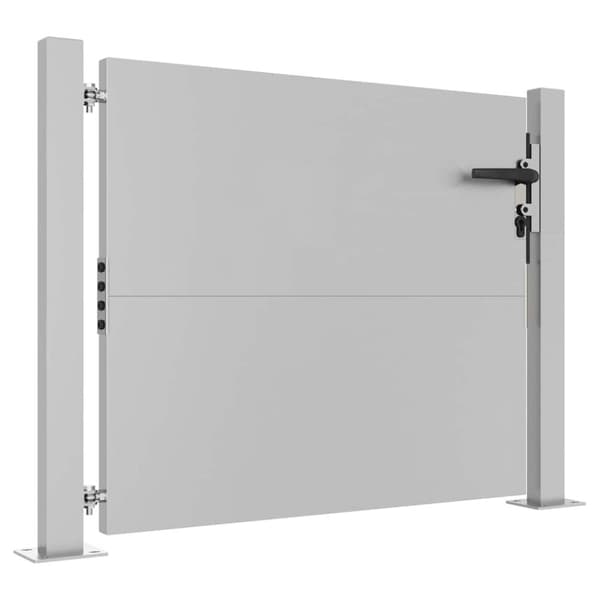 vidaXL Hageport 105x105 cm cortenstål