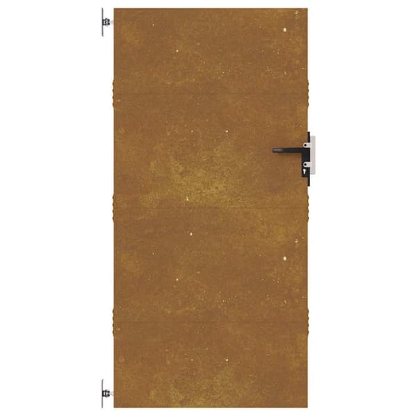 vidaXL Hageport 85x200 cm cortenstål