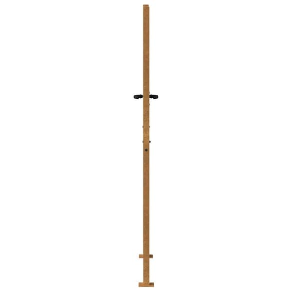 vidaXL havelåge 105x205 cm cortenstål