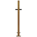Miniatyrbilde 7 av 11: vidaXL Hageport 105x80 cm cortenstål tredesign