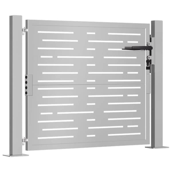 vidaXL Hageport 105x105 cm cortenstål firkantet design