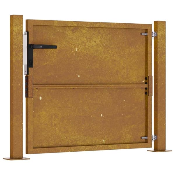 vidaXL havelåge 105x105 cm cortenstål
