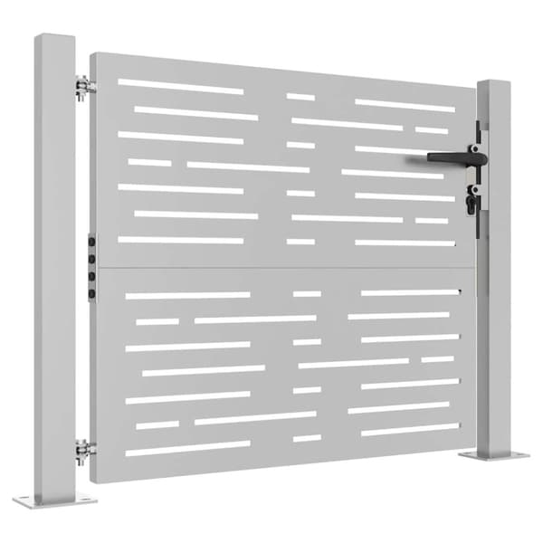vidaXL Hageport 105x105 cm cortenstål firkantet design